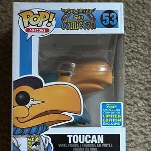 Funko Pop! Ad Icons Toucan #53 San Diego Comic Con 2019 Summer Limited Edition
